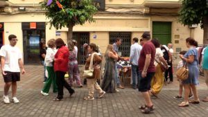 2 1 El centro de la ciudad se abarrota de melillenses con la I Feria Outlet
