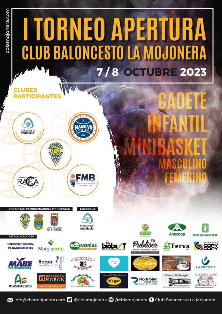La FMB, en el I Torneo Nacional Apertura CB La Mojonera