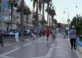 MVI 0480 1 El buen tiempo permite a los melillenses disfrutar del Paseo Marítimo en Melilla