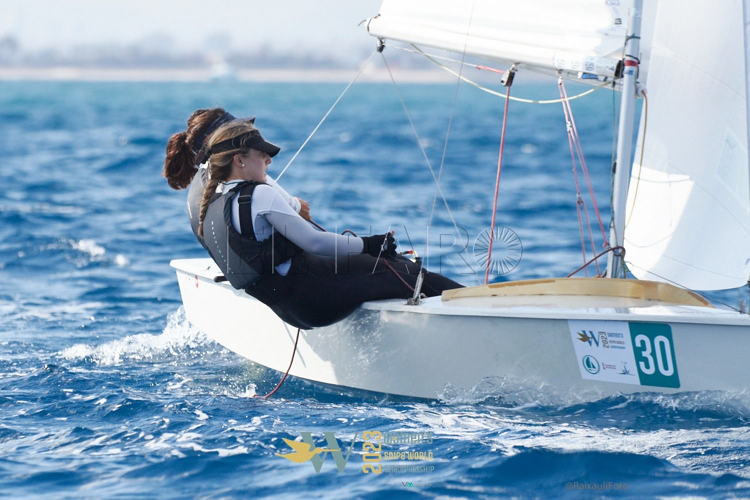 Mundial Femenino Snipe De Juan y Esther Gómez, duodécimas en el Mundial