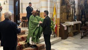 Posesión La Junta de Gobierno de la Hermandad de la Flagelación toma posesión de sus cargos
