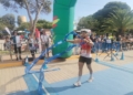 WhatsApp Image 2023 10 08 at 11.49.47 Ahmed Kanafi y Amara Hamed, ganadores del I Trail Solidario 062 Guardia Civil Melilla