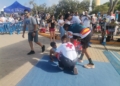 WhatsApp Image 2023 10 08 at 11.50.14 Ahmed Kanafi y Amara Hamed, ganadores del I Trail Solidario 062 Guardia Civil Melilla