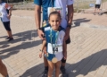 WhatsApp Image 2023 10 08 at 14.23.34 copia Ahmed Kanafi y Amara Hamed, ganadores del I Trail Solidario 062 Guardia Civil Melilla