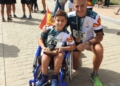 WhatsApp Image 2023 10 08 at 14.44.05 copia Ahmed Kanafi y Amara Hamed, ganadores del I Trail Solidario 062 Guardia Civil Melilla