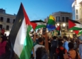 WhatsApp Image 2023 10 18 at 21.07.41 1 Una marea de melillenses secunda la concentración contra los ataques de Israel en Gaza
