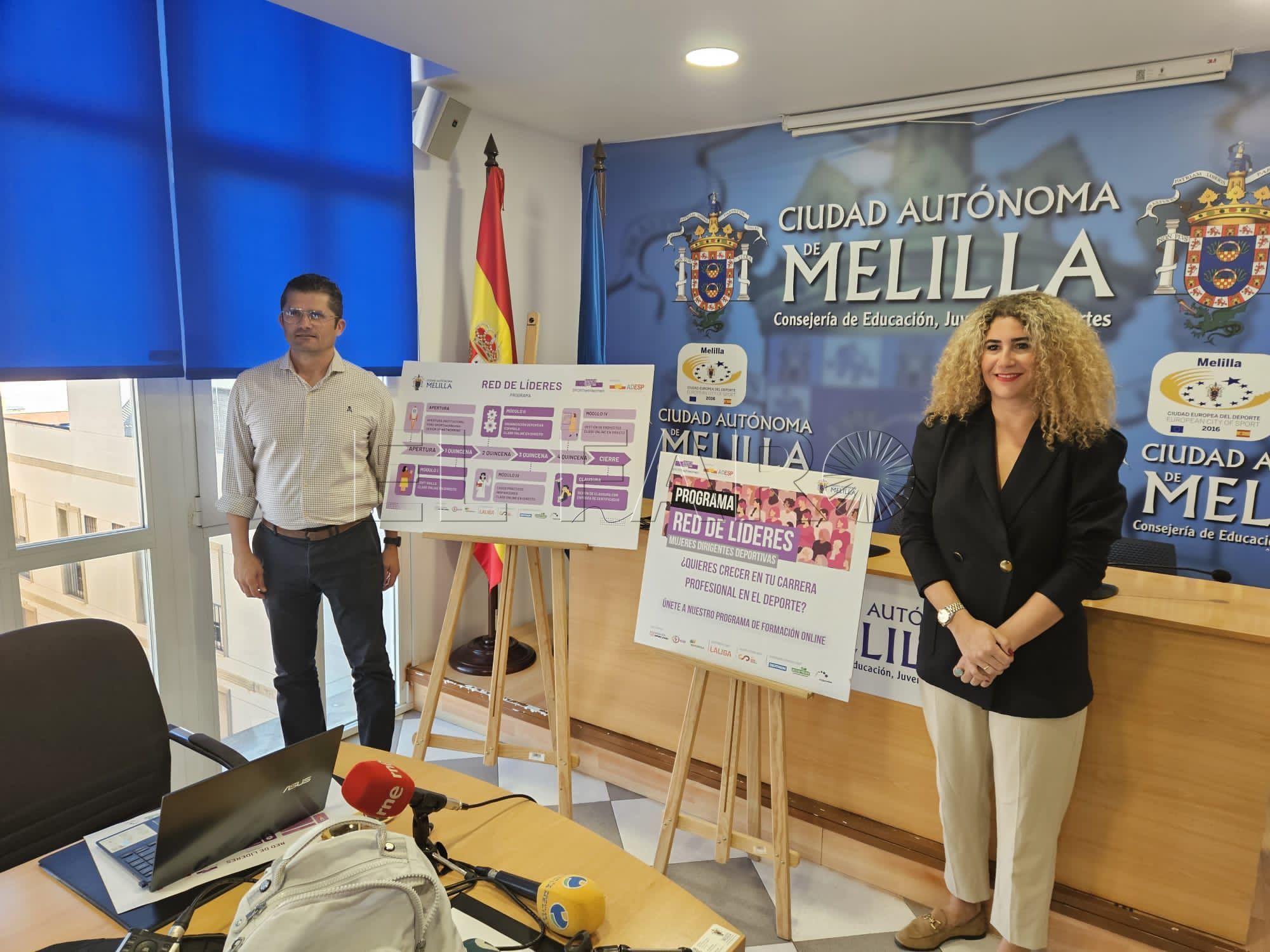 WhatsApp Image 2023 10 25 at 12.18.30 La "Mujer en la gestión deportiva" llega a Melilla