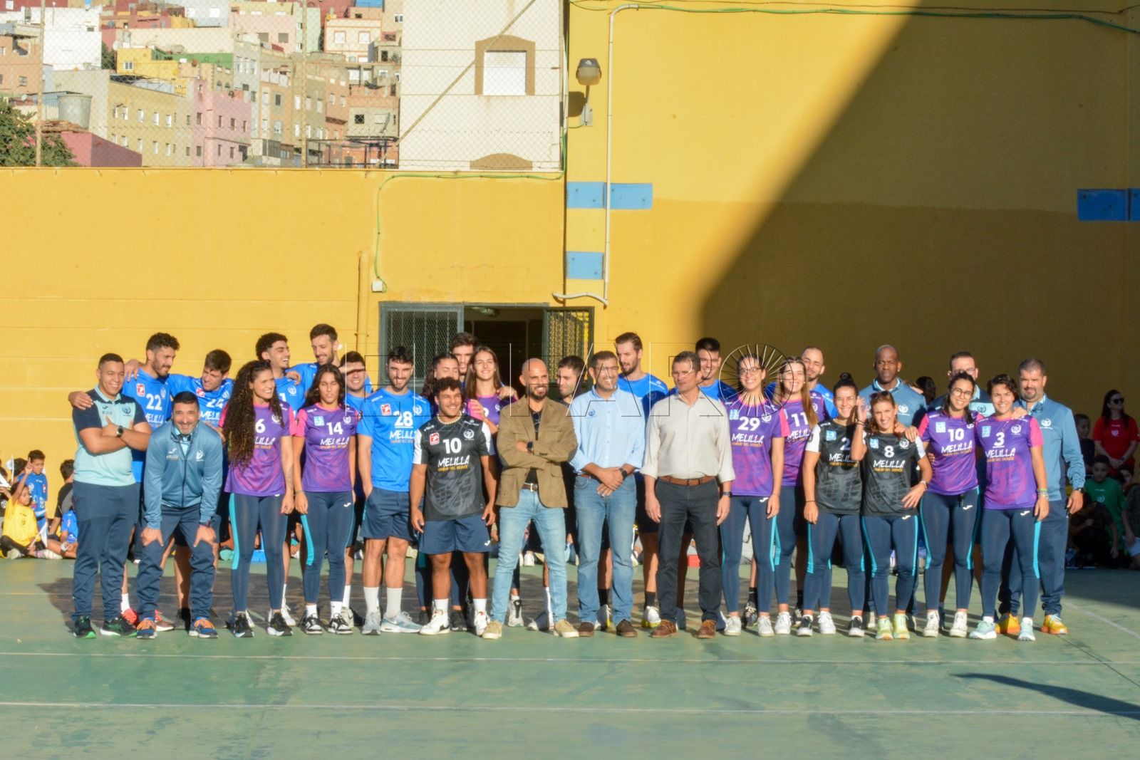 WhatsApp Image 2023 10 25 at 14.50.20 1 El CV Melilla visita el Ceip Juan Caro