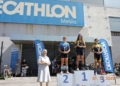 alevin femenino Crístian González y Marta Vidal, ganan la II Bike Race Melilla