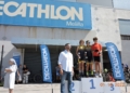 alevin masculino Crístian González y Marta Vidal, ganan la II Bike Race Melilla