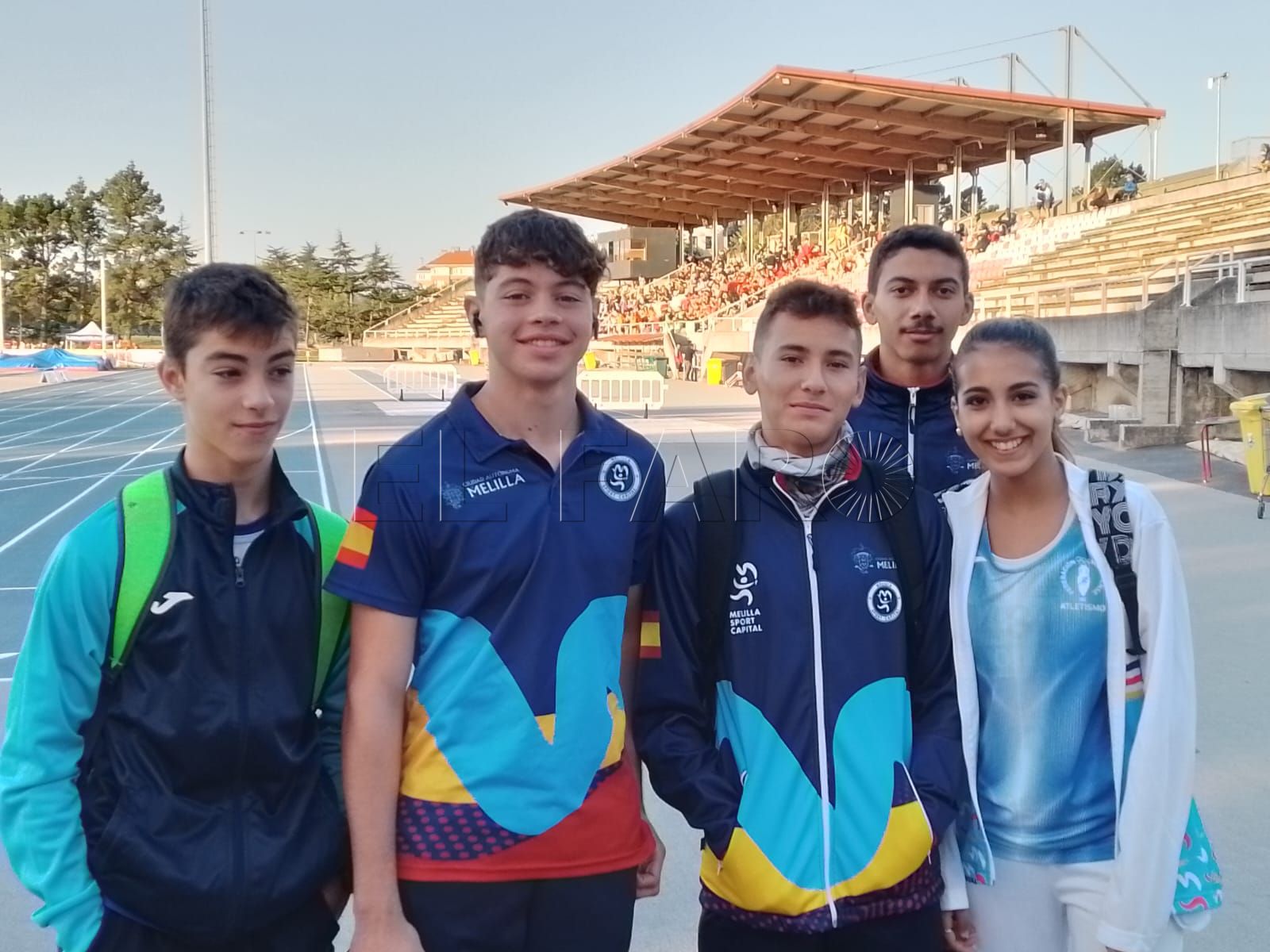 atletas camp españa El Playa de Melilla compite en el Nacional en edad escolar 2023