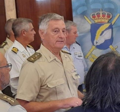coronel “Es una exposición muy didáctica para los apasionados de la historia de Melilla”
