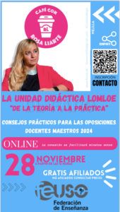 seminario feuso Feuso organiza 'Café con Rosa Liarte', un seminario para preparar las oposiciones de maestros