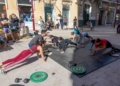 03L5250 El centro se llena de deporte y juegos infantiles
