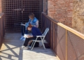 0d85b5fa c55c 4622 8bc6 857128be3905 Los Urban Sketchers disfrutan de un día agradable retratando una nueva panorámica de Melilla