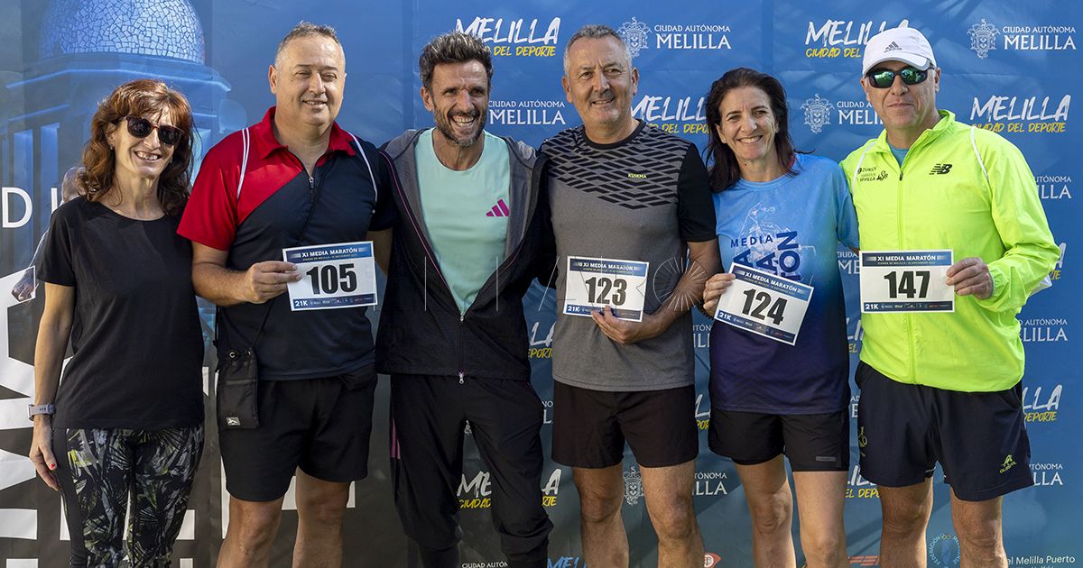 21212121212 Cerca de 600 melillenses en la IX Media Maratón Melilla Ciudad del Deporte