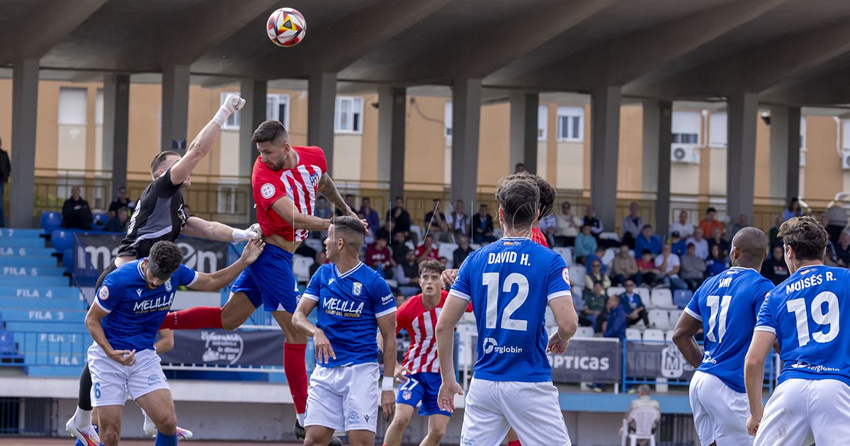 Primer triunfo del Melilla en la Primera Federación