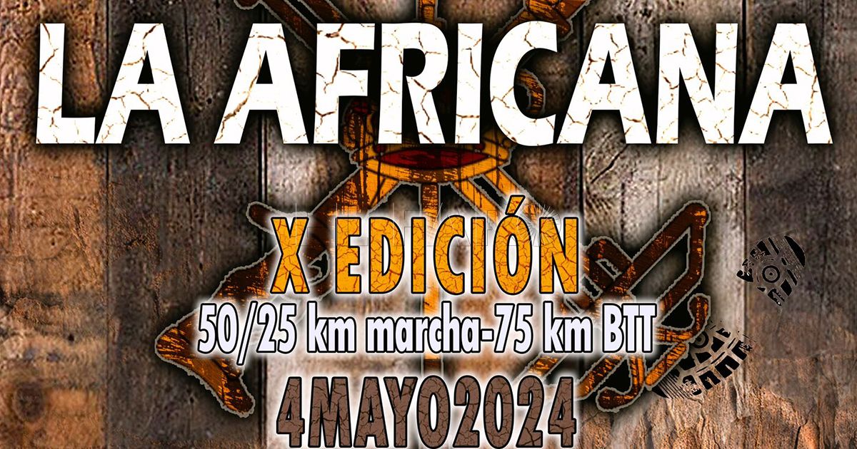 2323232323 La Africana se celebrará el próximo 4 de mayo de 2024