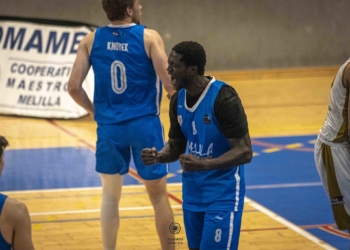 23D 2 3 Serigne Lamine fue el MVP frente al Huelva y obtuvo el Trofeo Clínica Sagrario