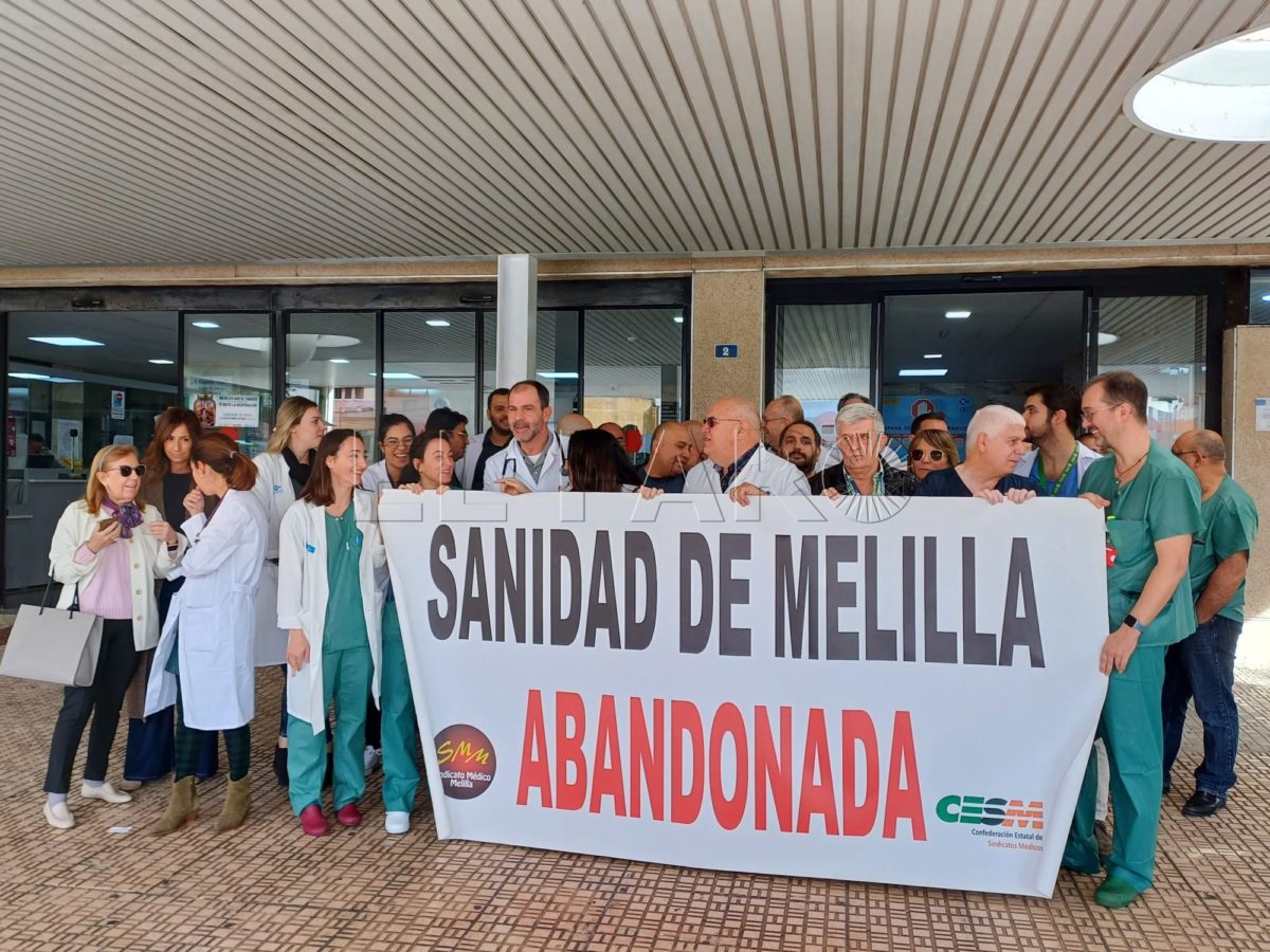 3e01246b 8362 417f 86e7 37d650e2fa84 e1701366125483 Los médicos en huelga de Melilla darán un margen de actuación a Sanidad hasta después de Navidades
