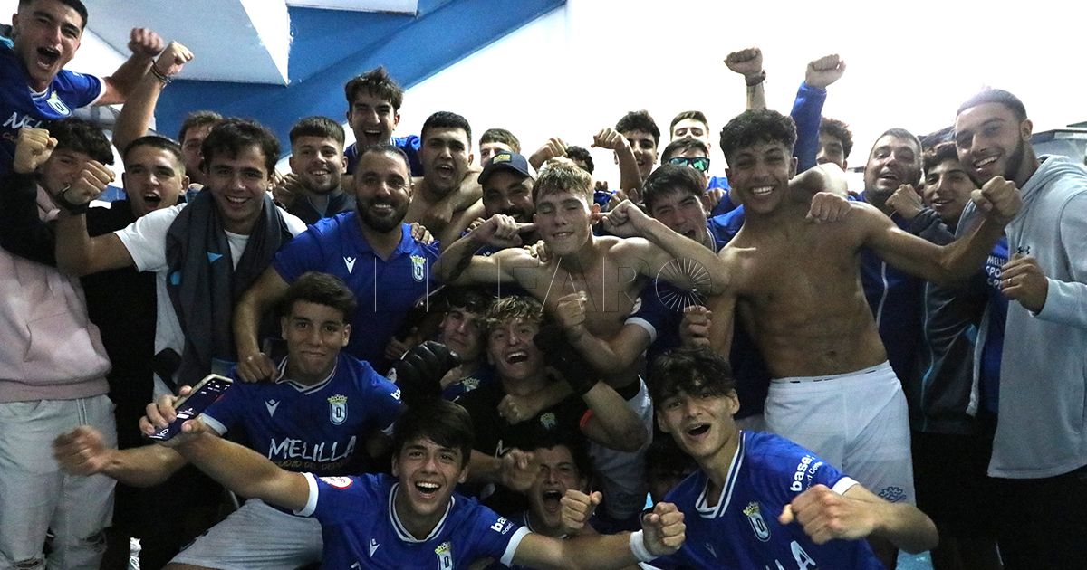 44343434 Segunda victoria liguera de la UD Melilla Juvenil