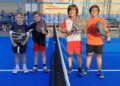 Benjamin masc La cantera del pádel melillense ofrece un altísimo nivel de juego