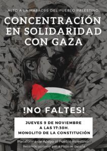 Concentración 1 Concentración este jueves en Melilla contra el conflicto en Gaza