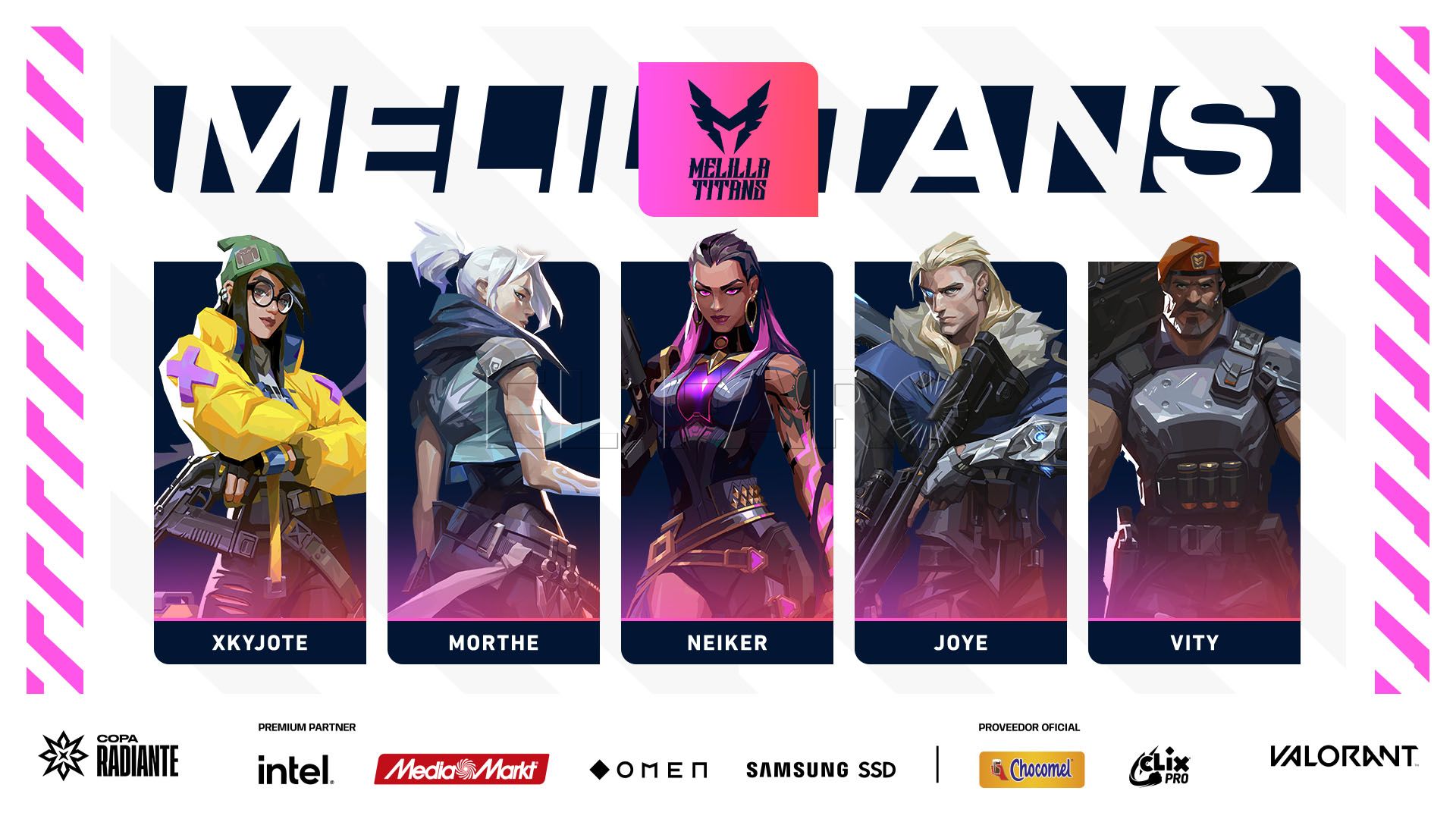 Presentación oficial del Melilla Titans para la temporada 2023/24