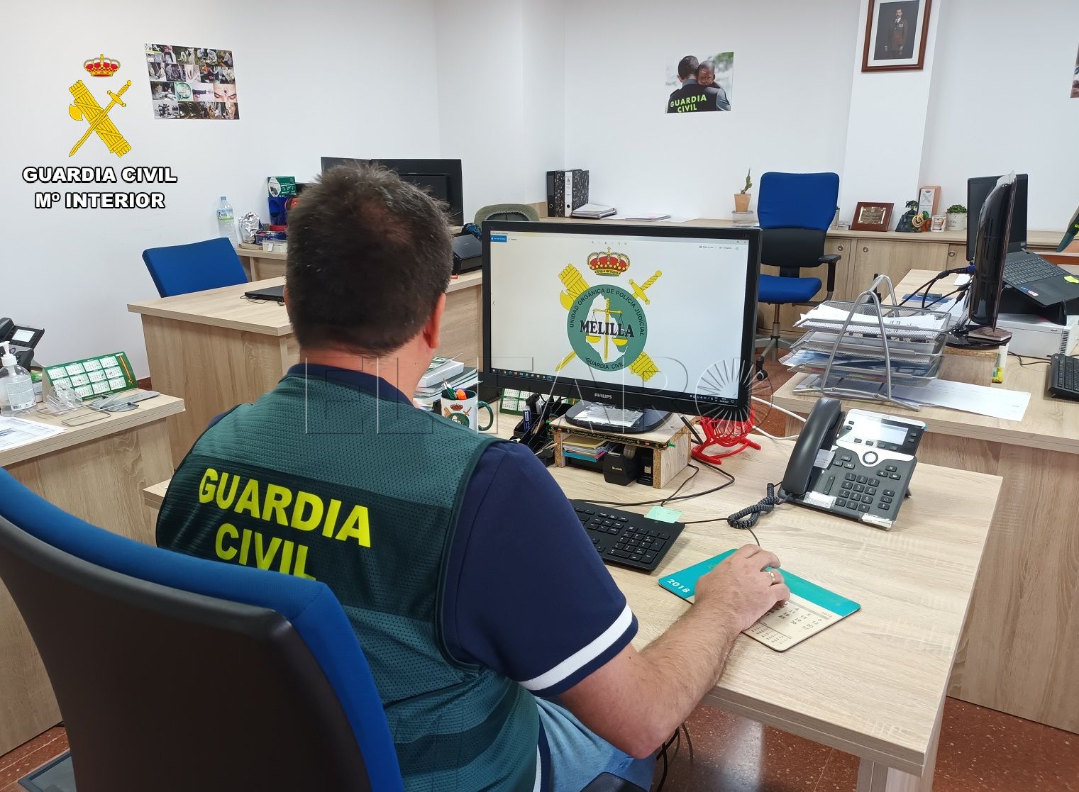 Guardias civiles piden "cambios urgentes" en el Ministerio del Interior