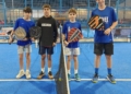 Infantil masc La cantera del pádel melillense ofrece un altísimo nivel de juego