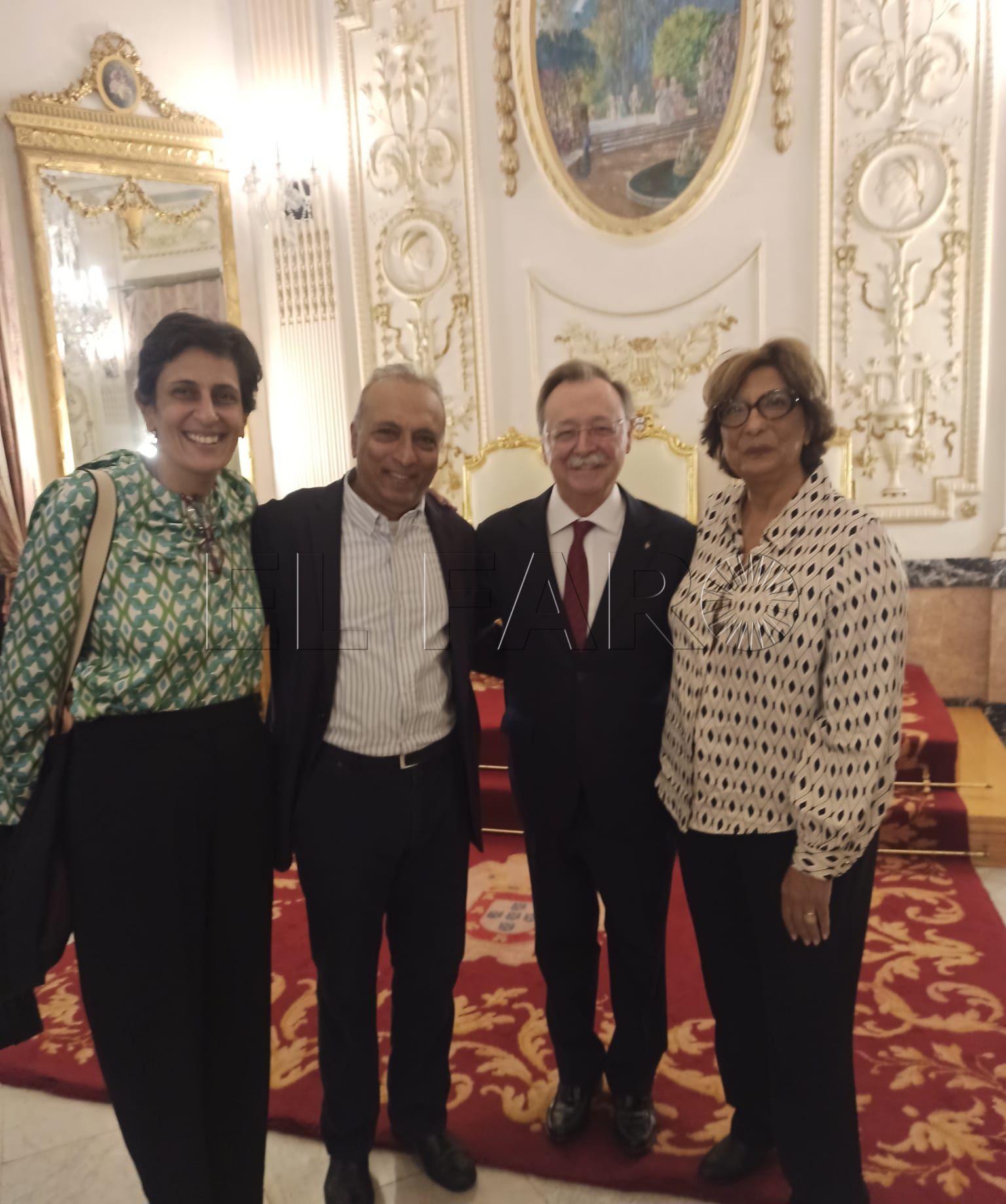 El presidente de la comunidad hindú de Melilla participa en el 75 aniversario de la de Ceuta