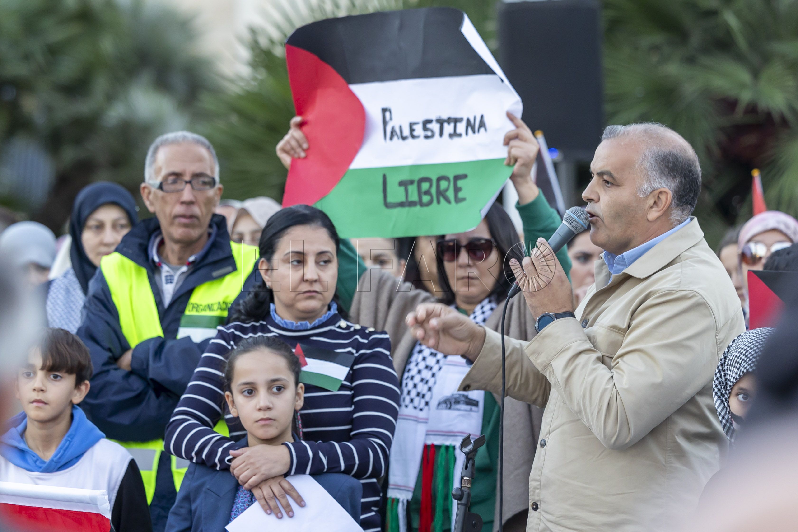 SKILLS23 R6 7007 Cerca de 200 personas se concentran nuevamente en apoyo a Palestina: "Nos afecta y nos importa"