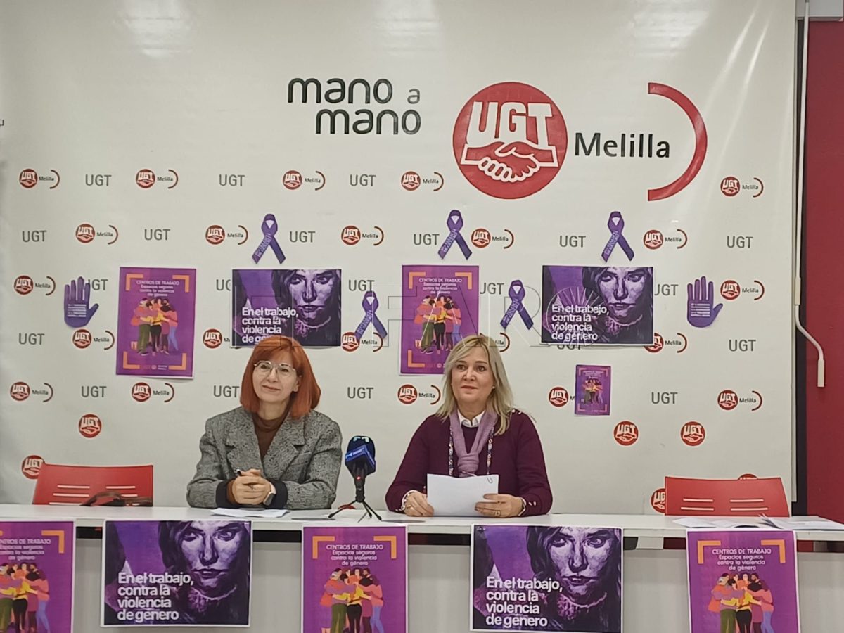 UGT 25N e1700828572365 UGT Melilla hace un llamamiento a hacer frente a las violencias machistas y a sus causas