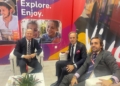 WhatsApp Image 2023 11 08 at 15.50.19 Marín estrecha lazos con Andalucía en materia de turismo en el World Travel Market de Londres