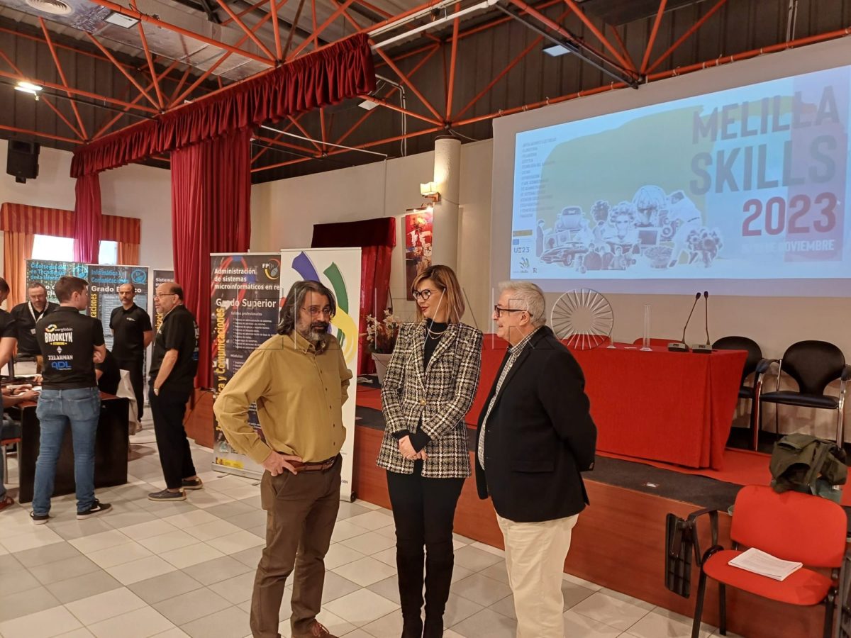 WhatsApp Image 2023 11 09 at 17.33.11 2 e1699548034196 Más de 40 alumnos de FP compiten en el campeonato ‘Melilla Skills’