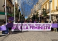WhatsApp Image 2023 11 25 at 18.12.55 Melilla Feminista recuerda a las 52 mujeres que han sido asesinadas este 2023 en España