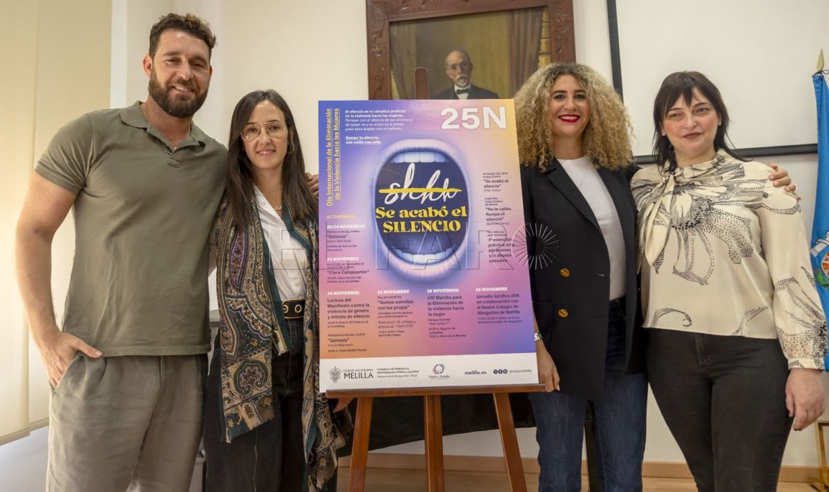 e6c1ad9a 1dd4 4d1e bf7e 956bc171a2e1 e1699879953427 Cine, talleres y deporte; entre las actividades para concienciar a la sociedad melillense sobre el 25N