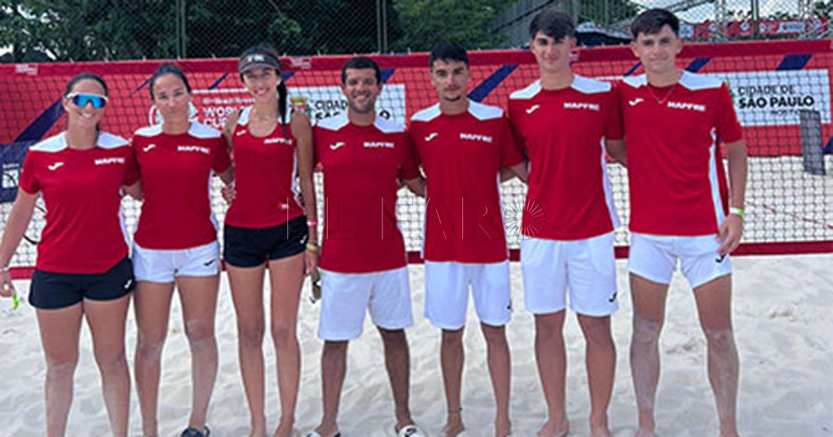 121212121212121 Bronce de España en el Mundial de tenis playa y cuarto puesto en júniors