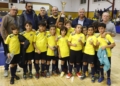 1a subcampeon Gimnastico Melilla La Salle, Milenium FS y Buen Consejo, campeones de la Copa Federación Benjamín