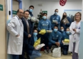 22D 1 2 Una visita llena de solidaridad al Hospital Comarcal