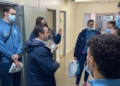 22D 2 2 Una visita llena de solidaridad al Hospital Comarcal