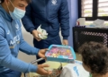 22D 4 1 Una visita llena de solidaridad al Hospital Comarcal