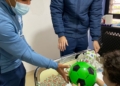 23D 2 1 Una visita llena de solidaridad al Hospital Comarcal