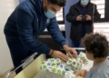 23D 3 1 Una visita llena de solidaridad al Hospital Comarcal
