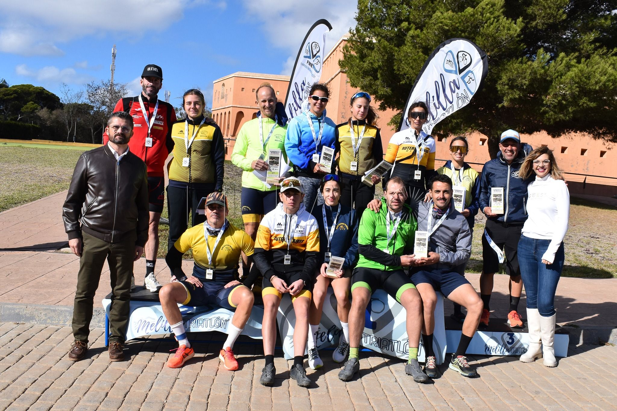 407455412 739033364927934 5089092598454483935 n Juan Barrios y Lucía Romero ganan el Autonómico de Duatlón Cross