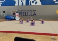 5 Festival de Gimnasia Rítmica de la Territorial Melillense