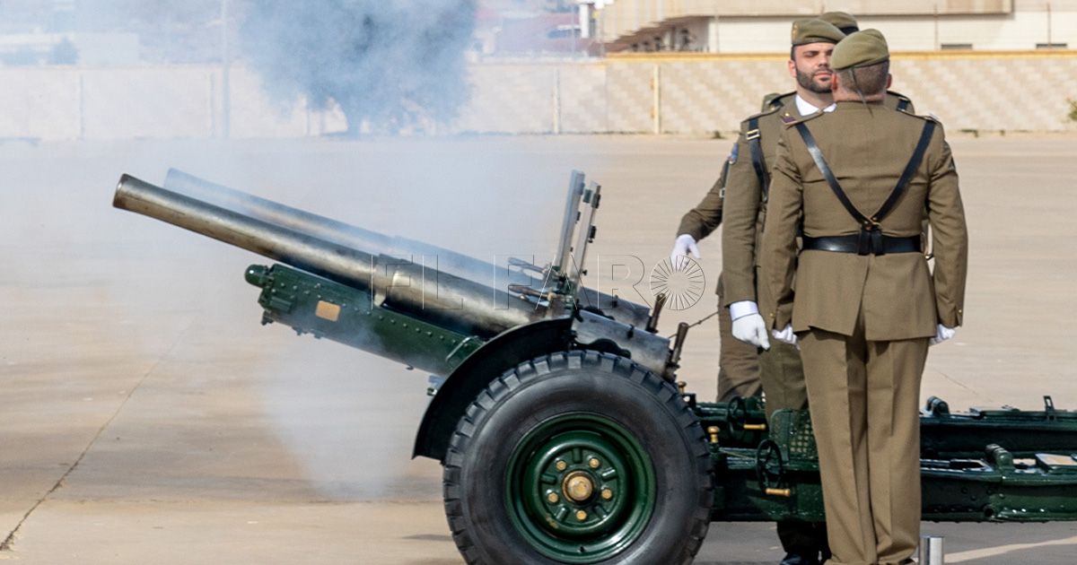 Artillería El Regimiento de Artillería conmemora la festividad de su patrona Santa Bárbara