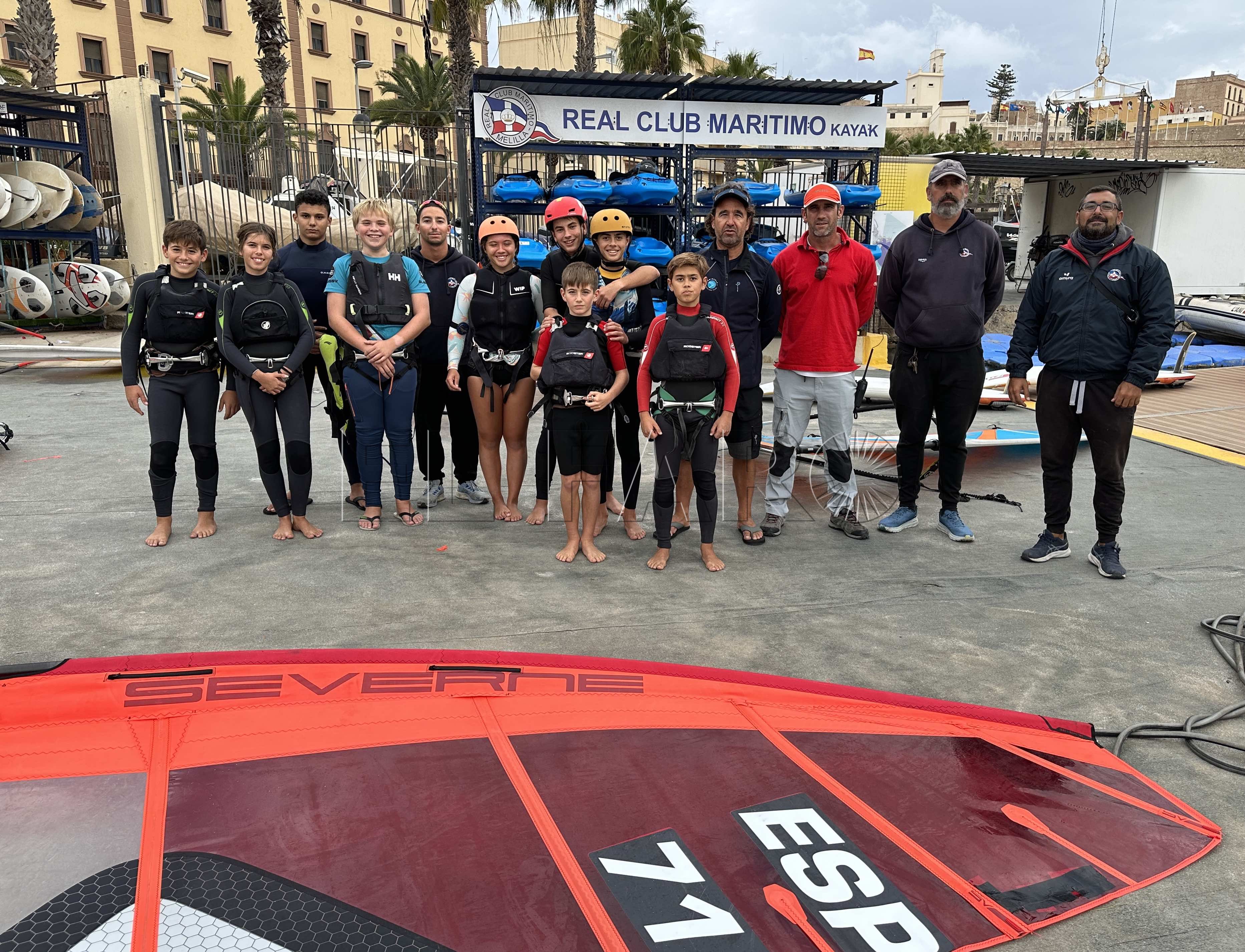 CLINIC1 Las clases Iqfoil y Techno tienen su clínic en el Real Club Marítimo