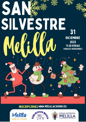 Captura de pantalla 2023 12 14 a las 19.06.08 Todo cerrado para la disputa de la San Silvestre Melilla 2023