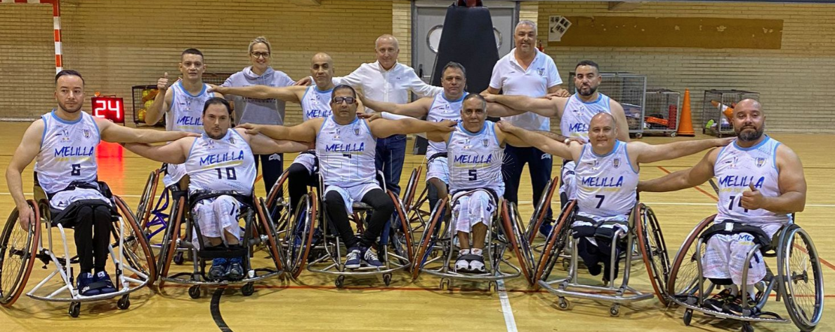 Captura de pantalla 2023 12 16 a las 17.42.51 Debut como local del Melilla BC en silla de ruedas